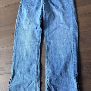 Denim Forum Men's Light Blue Straight Jeans